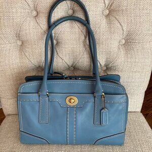 Vintage 2007 Coach Bag / Satchel Blue